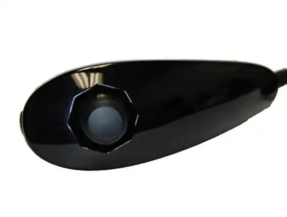 Front. Mars Devices - Replacement Nunchuk Controller for Wii Black - Black.