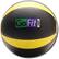 Front Standard. GoFit - 10-Lb. Medicine Ball - Black/Yellow.