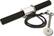 Front. GoFit - Wrist and Forearm Blaster - Black/Chrome.