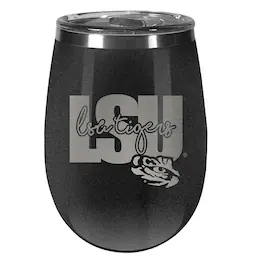 Great American Products - LSU Tigers 10oz. Onyx Wine Tumbler - Multicolor