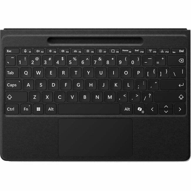 Microsoft - Surface Pro Flex Keyboard - with Bold Keyset - Wireless Connectivity - Bluetooth - 32.81 ft - CoPilot - Black