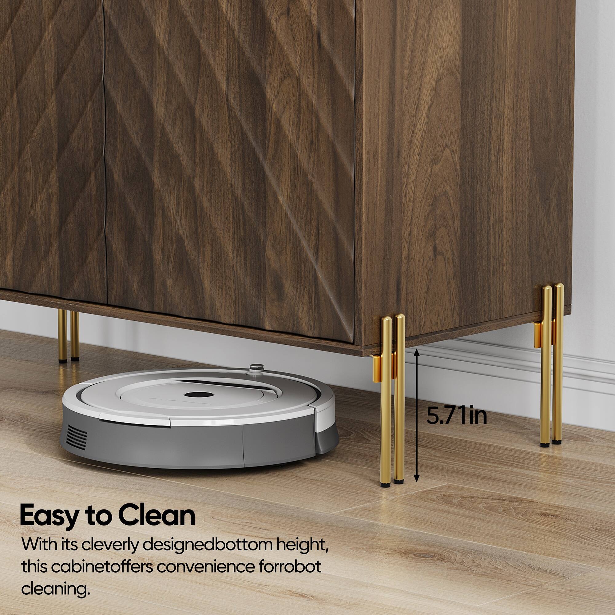 5.71in Easy to Clean

With its cleverly designed bottom height, this cabinet offers convenience for robot cleaning.