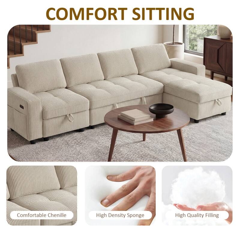 COMFORT SITTING

Comfortable Chenille  
High Density Sponge  
High Quality Filling