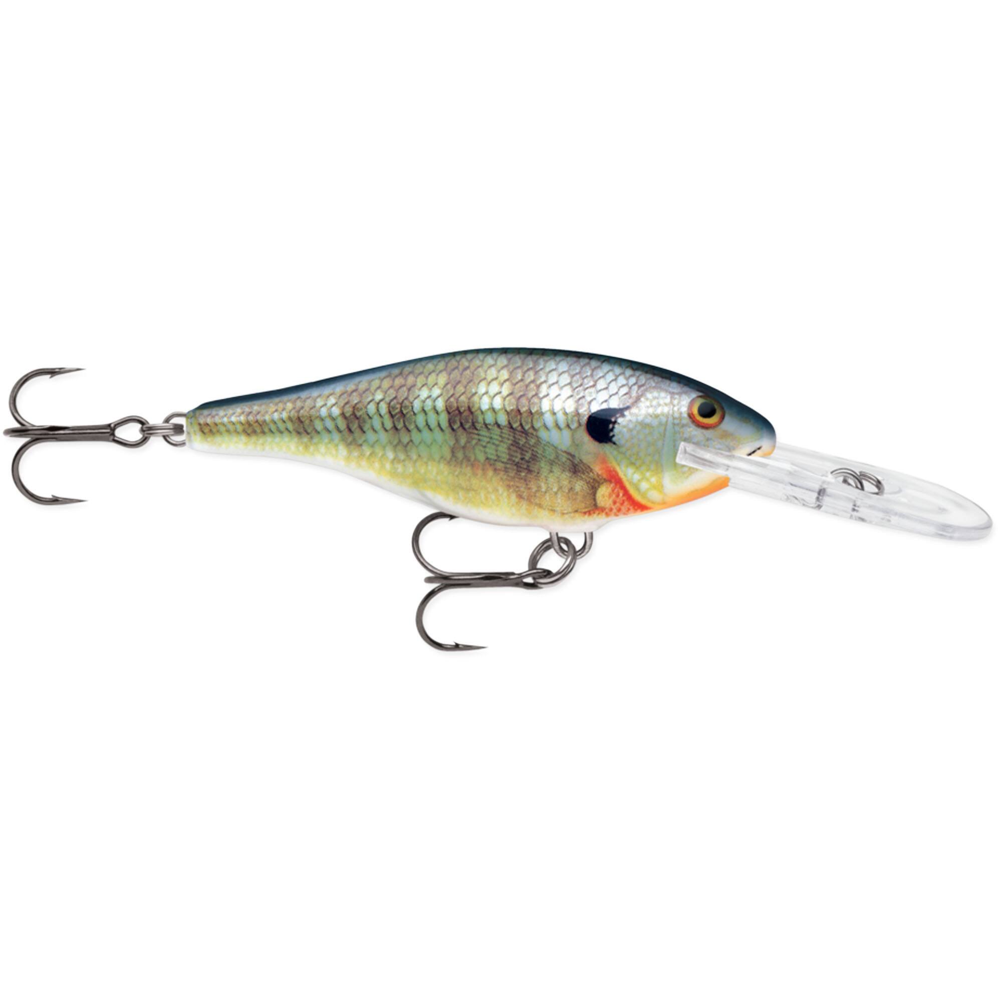Front. Rapala - Rapala Shad Rap 04 Fishing Lure, Bluegill - Bluegill.