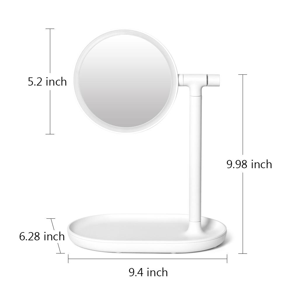 5.2 inch  
9.98 inch  
6.28 inch  
9.4 inch