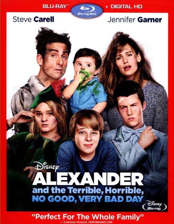  Alexander and the Terrible, Horrible, No Good, Very Bad Day [Includes Digital Copy] [Blu-ray] [2014]