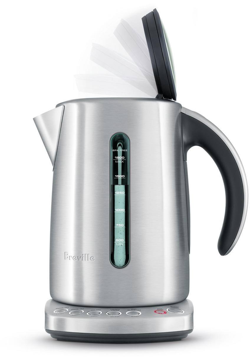 Alt View 11. Breville - the IQ Kettle 7-Cup Electric Kettle - Brushed Stainless Steel.