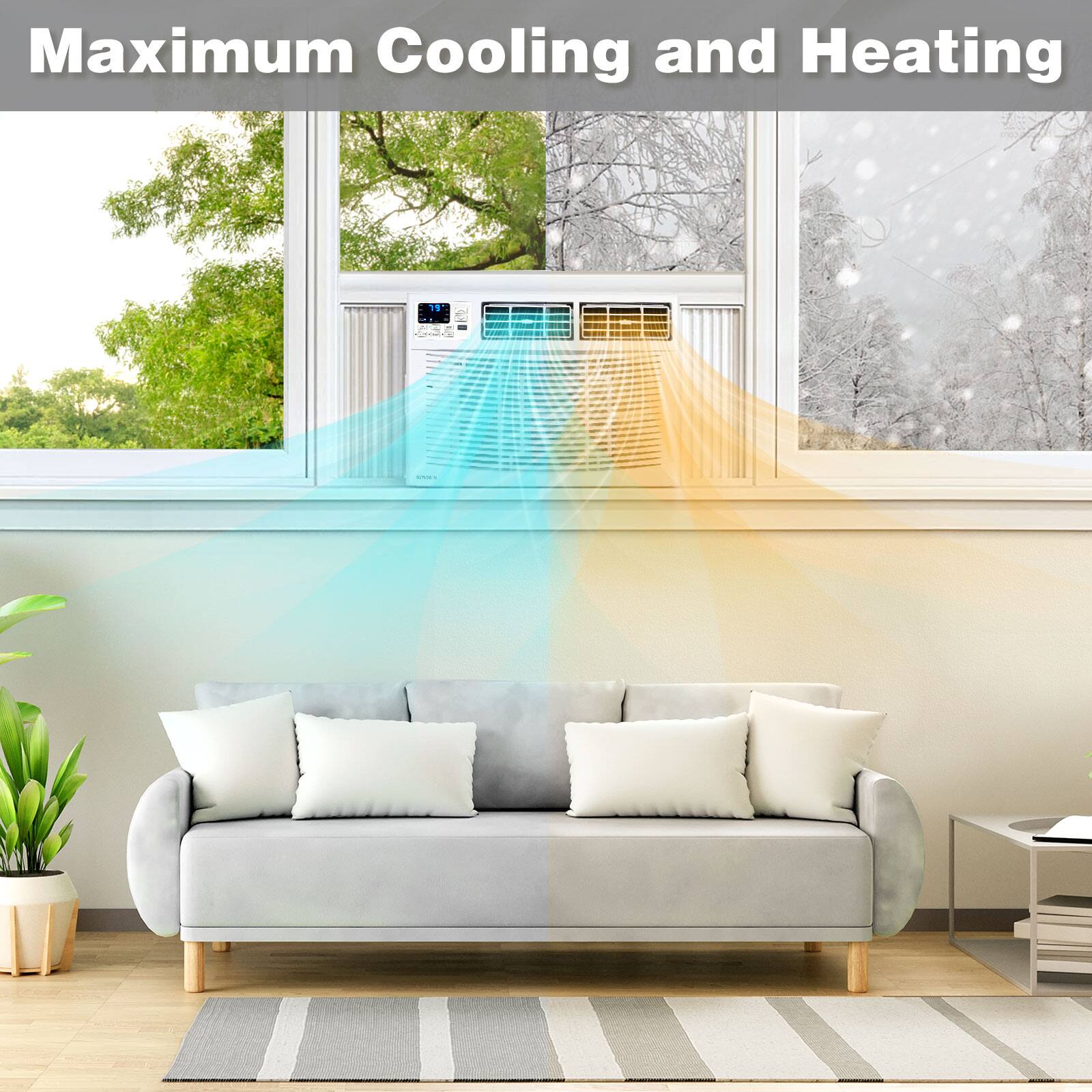 Maximum Cooling and Heating