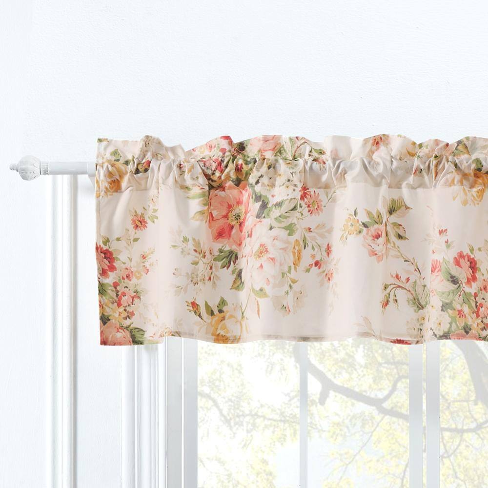 Left. Greenland Home Fashions - Greenland Home Fashions Grace Embrace Beauty Luxurious Modern Window Treatment Valance Each panel 84'x16" Buttercup - Buttercup.