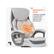 + MASSAGE + HEAT
Vibrating massage combined with soothing heat releases lower back tension.