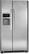 Front Standard. Frigidaire - 22.0 Cu. Ft. Side-by-Side Refrigerator with Thru-the-Door Ice and Water - Stainless-Steel.