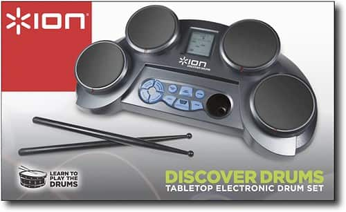 Best Buy: Ion Audio Discover Drum Electronic Desktop Drum Set