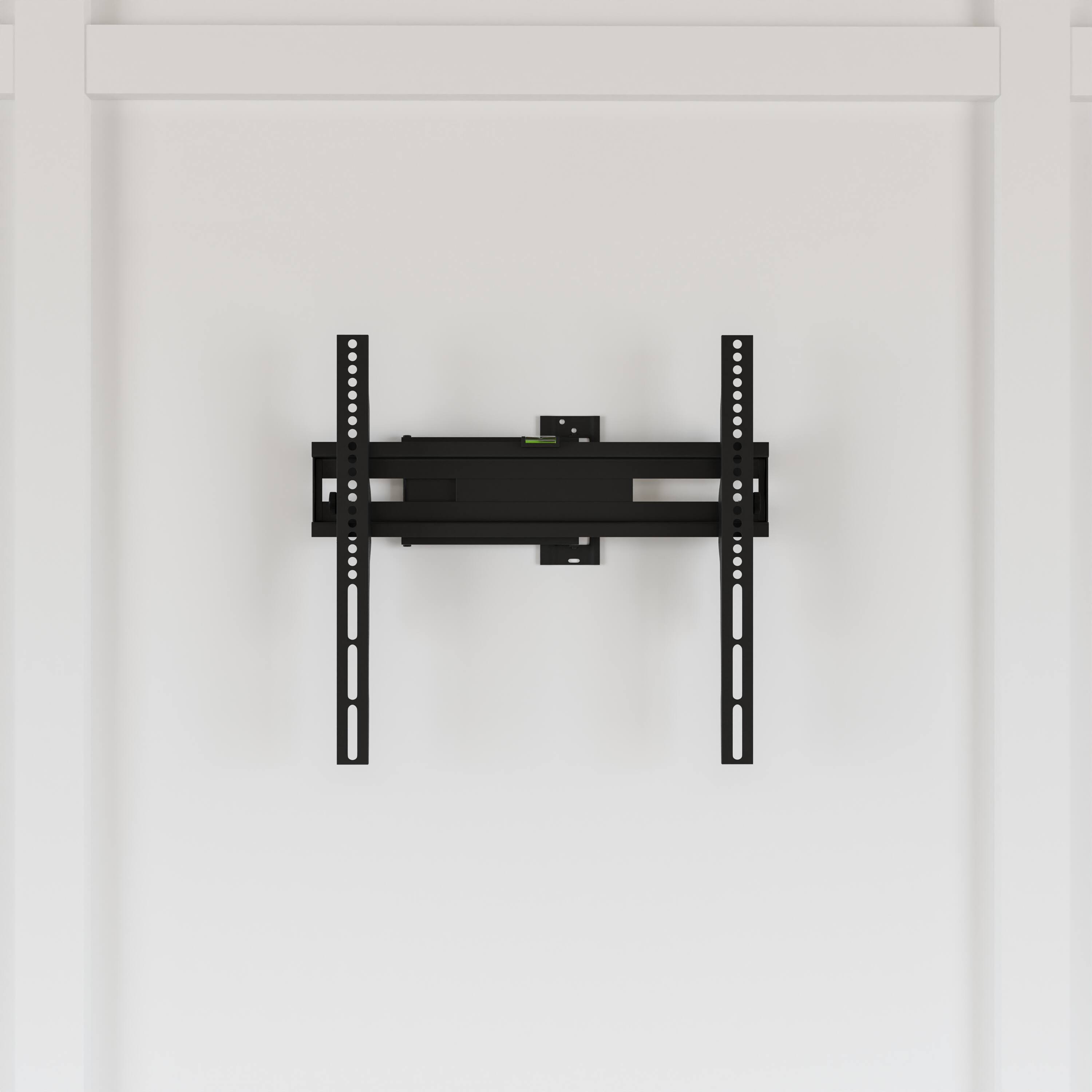 Alt View 5. Emma + Oliver - Full Motion TV Wall Mount-32"-55", 40"-84" TV-Built in Level-Quick Release Cords - Black.