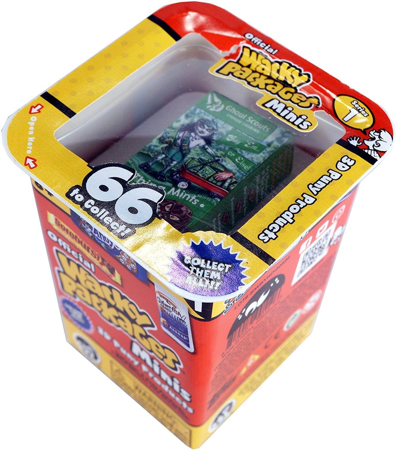 Official Wacky Packages Minis Series 1 Open Here! 66 to Collect! 3D Mints Puny Collect! Official COLLECT THEM!