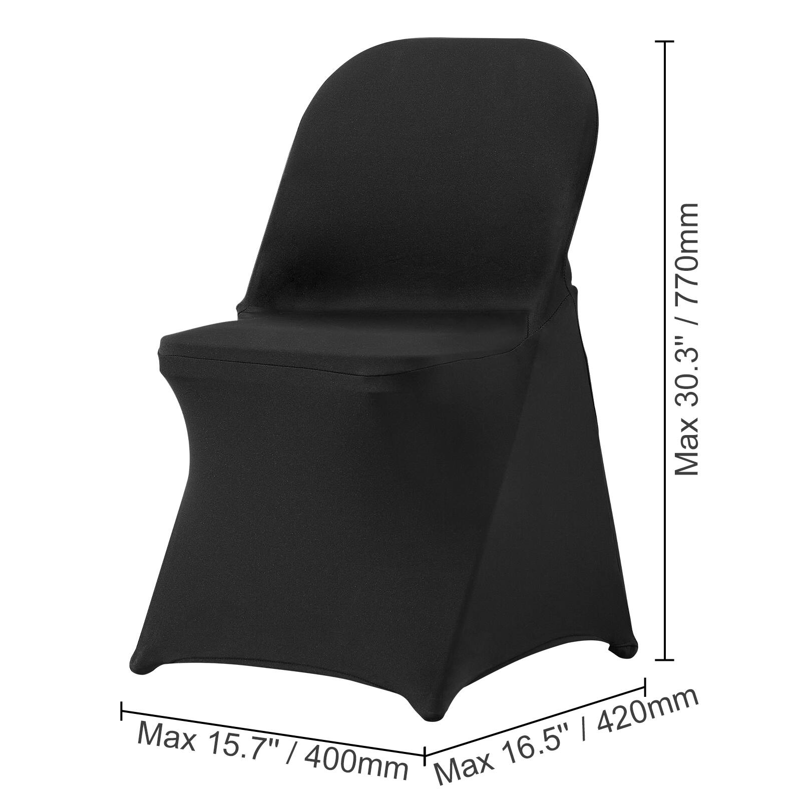 Max 30.3" / 770mm, Max 16.5" / 420mm, Max 15.7" / 400mm