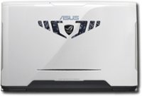 Front Standard. Asus - Laptop with Intel® Centrino® 2 Processor Technology - White/Black.