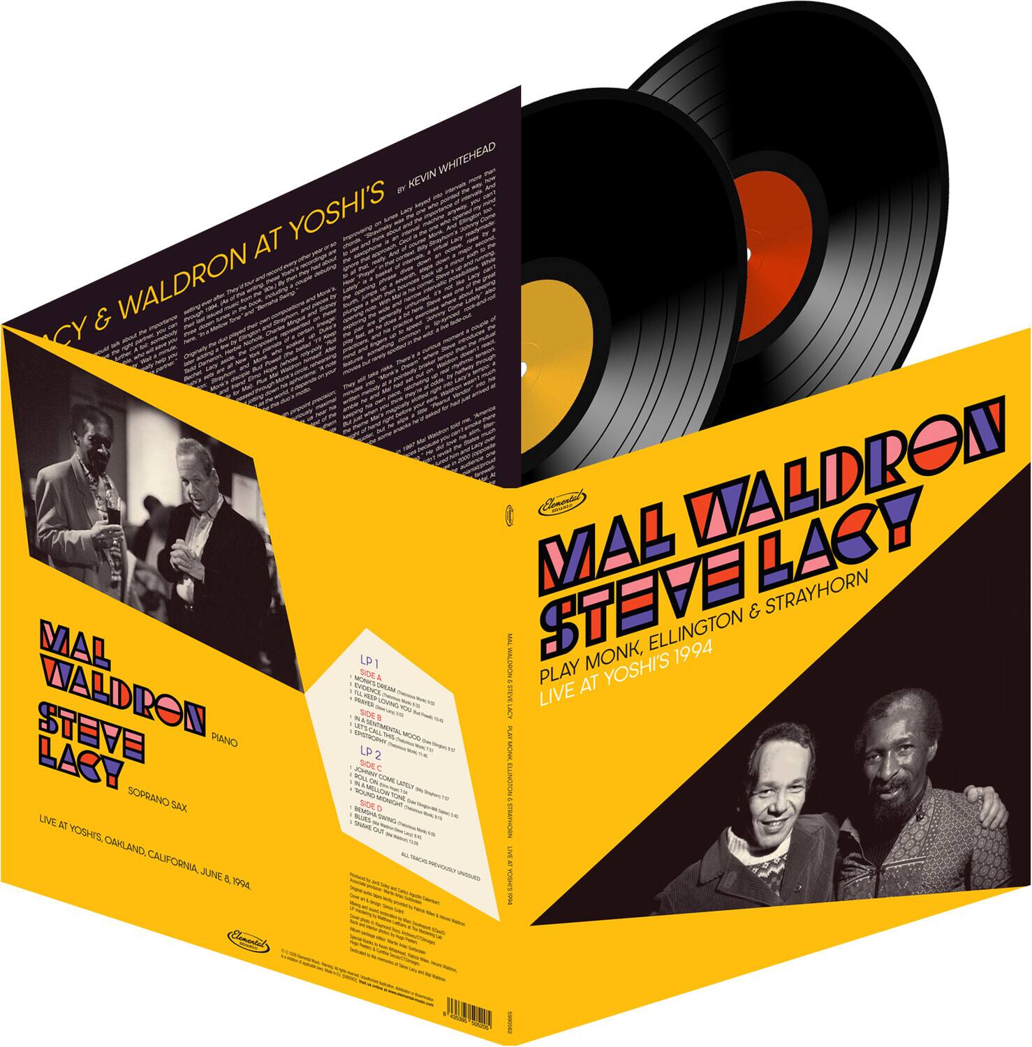 Mal Waldron - Play Monk, Ellington & Strayhorn - Live at Yoshi's 1994   - VINYL LP price history on PriceWatchPro