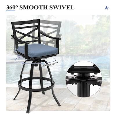 360° SMOOTH SWIVEL  
360° Rotation