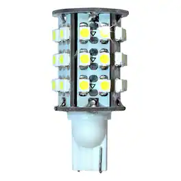 HQRP - T10 Wedge Base 30 LEDs SMD 3528 LED Bulbs Warm White for #194#168 W5W RV Interior/Ceiling/Porch Lights Replacement