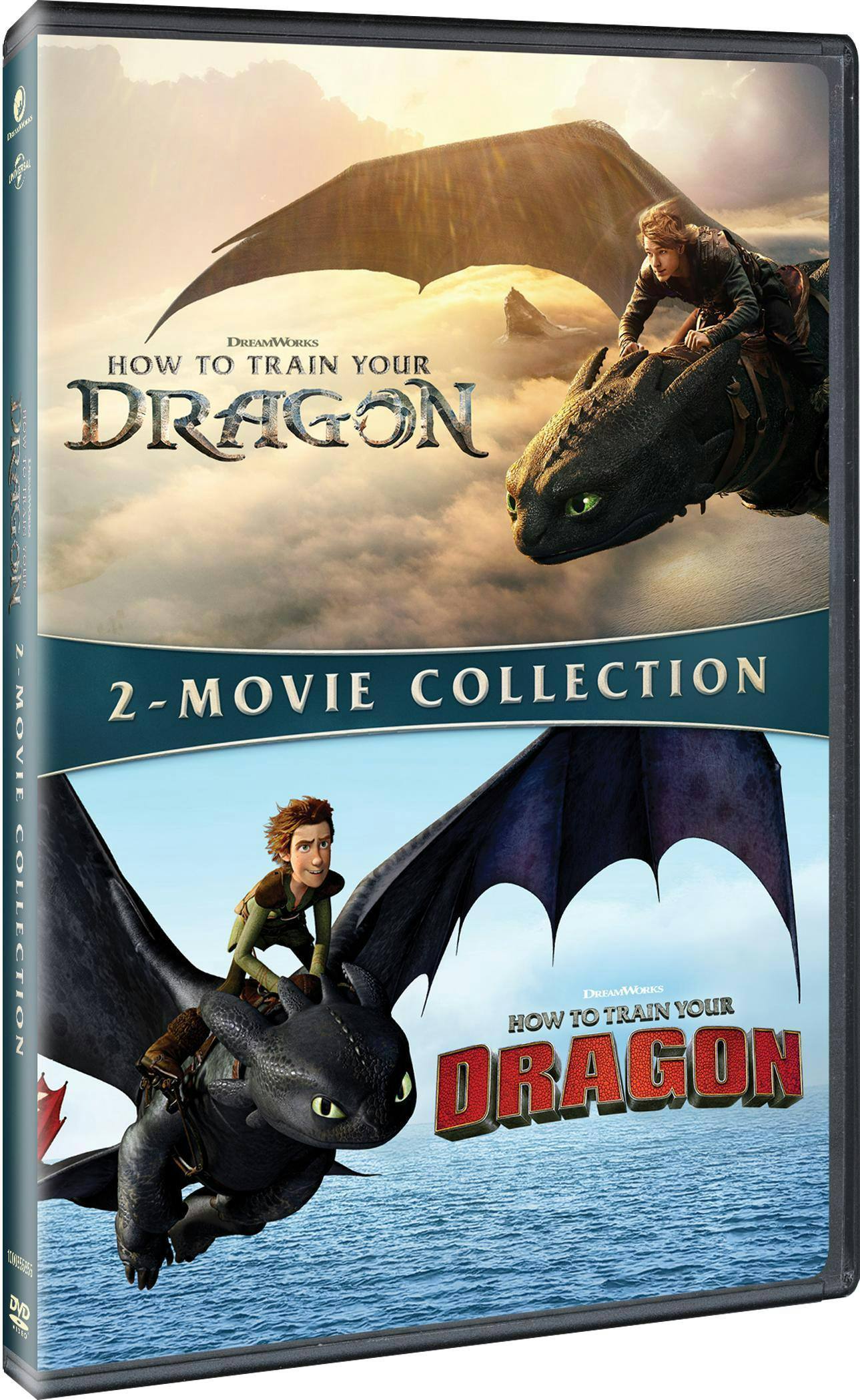 Angle. How to Train Your Dragon: 2-Movie Collection   - DVD.