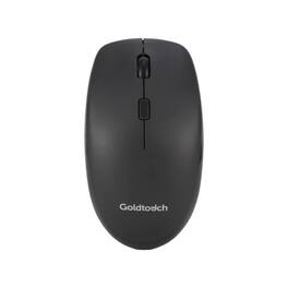 Goldtouch - Wireless Office Mouse – Bluetooth & 2.4GHz USB Receiver, Optical, DPI Control, 4 Buttons, Plug-and-Play - Wireless - Black