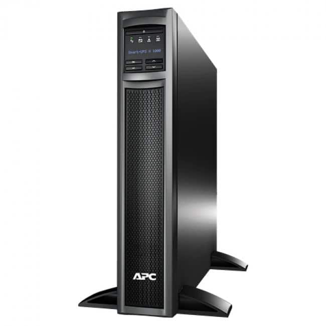APC - by Schneider Electric Smart-UPS SMX1000I 1000 VA Tower/Rack Mountable UPS - 2U Rack-mountable - 8 Minute Stand-by - Black