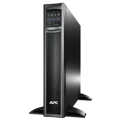 Front. APC - APC by Schneider Electric Smart-UPS SMX1000I 1000 VA Tower/Rack Mountable UPS - 2U Rack-mountable - 8 Minute Stand-by - Black.