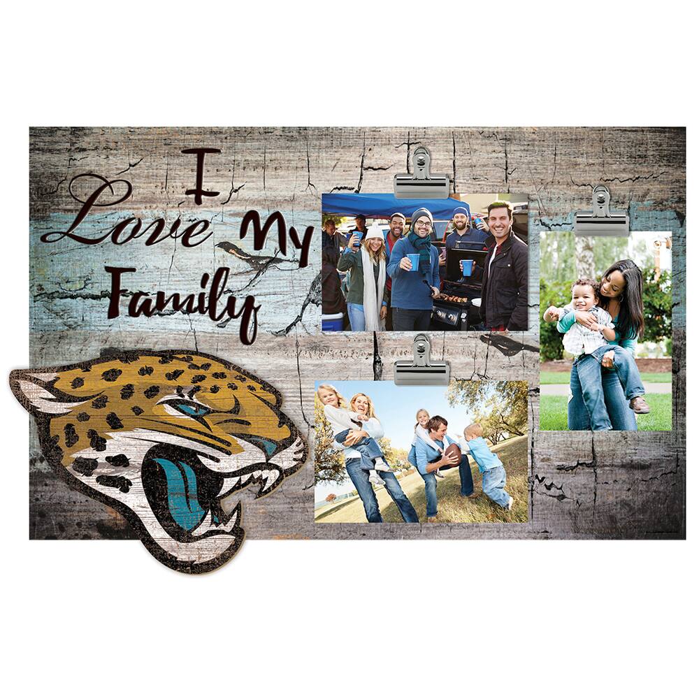 11" x 19" I Love My Family Clip Photo Frame