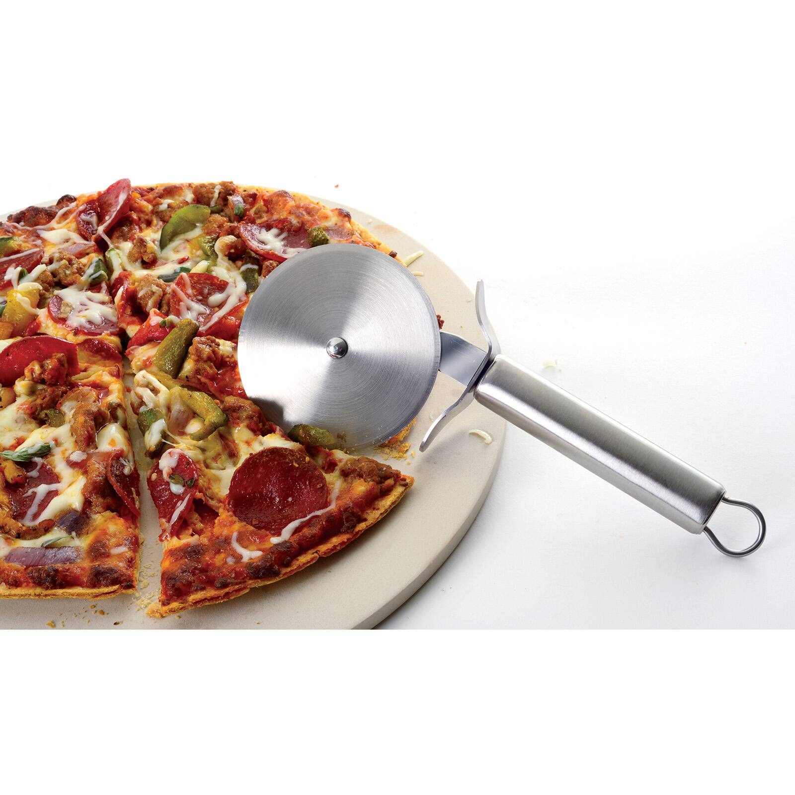 Alt View 3. Norpro - Pizza Wheel with Stainless Steel Handle - Silver.