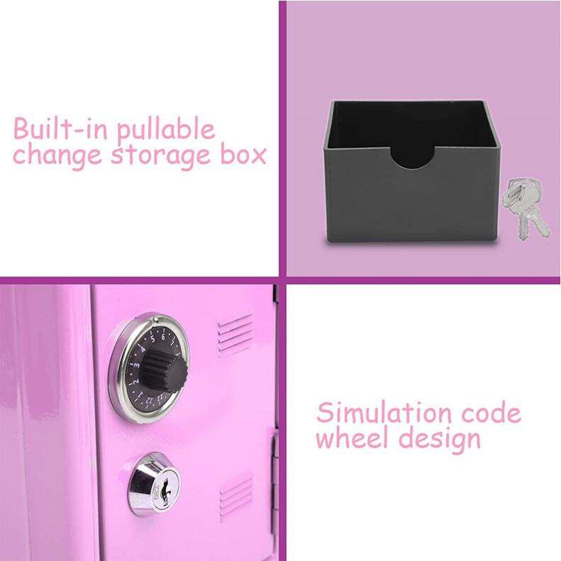 Built-in pullable change storage box

Simulation code wheel design