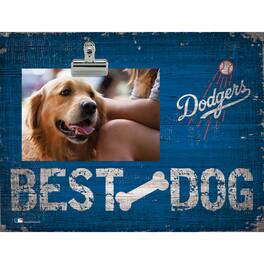 Fan Creations - Los Angeles Dodgers 10.5" x 8" Best Dog Clip Photo Frame - Multicolor