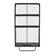 Alt View 12. Linon Home Décor - Grebe 3-Shelf Wall Storage Organizer - Black.