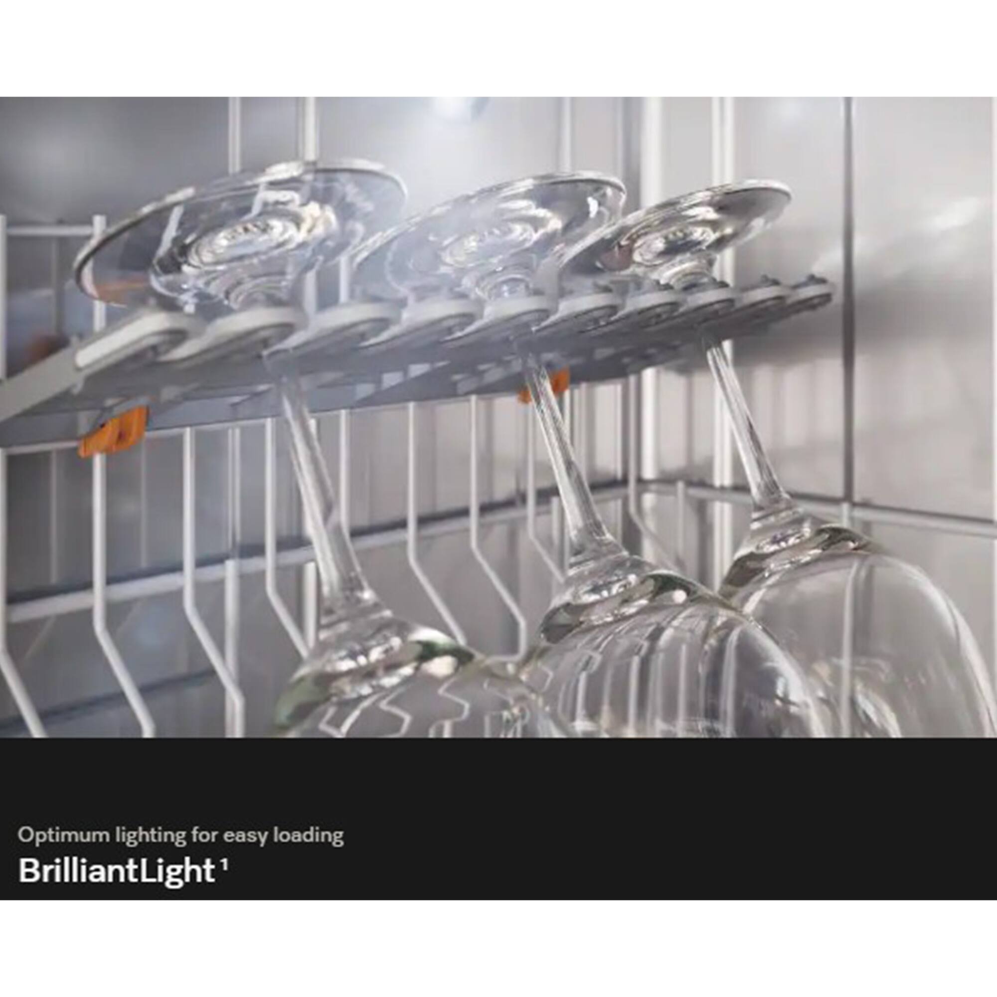Optimum lighting for easy loading  
BrilliantLight¹