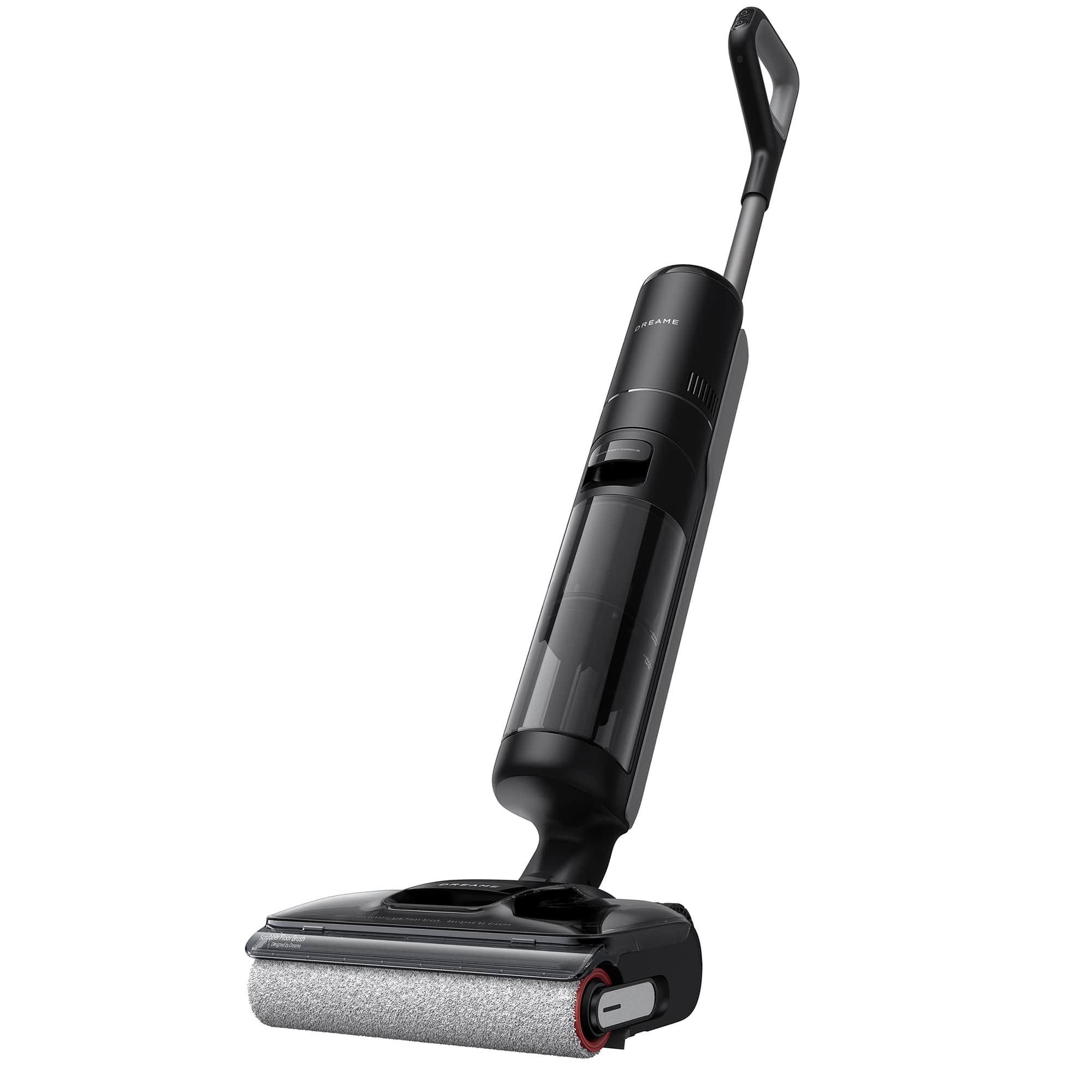 Front. Dreame - FloorX 500 Cordless Wet Dry Vacuum with 180° Lie-Flat Design and Tangle-Free Brush for Hard Floors - Black.