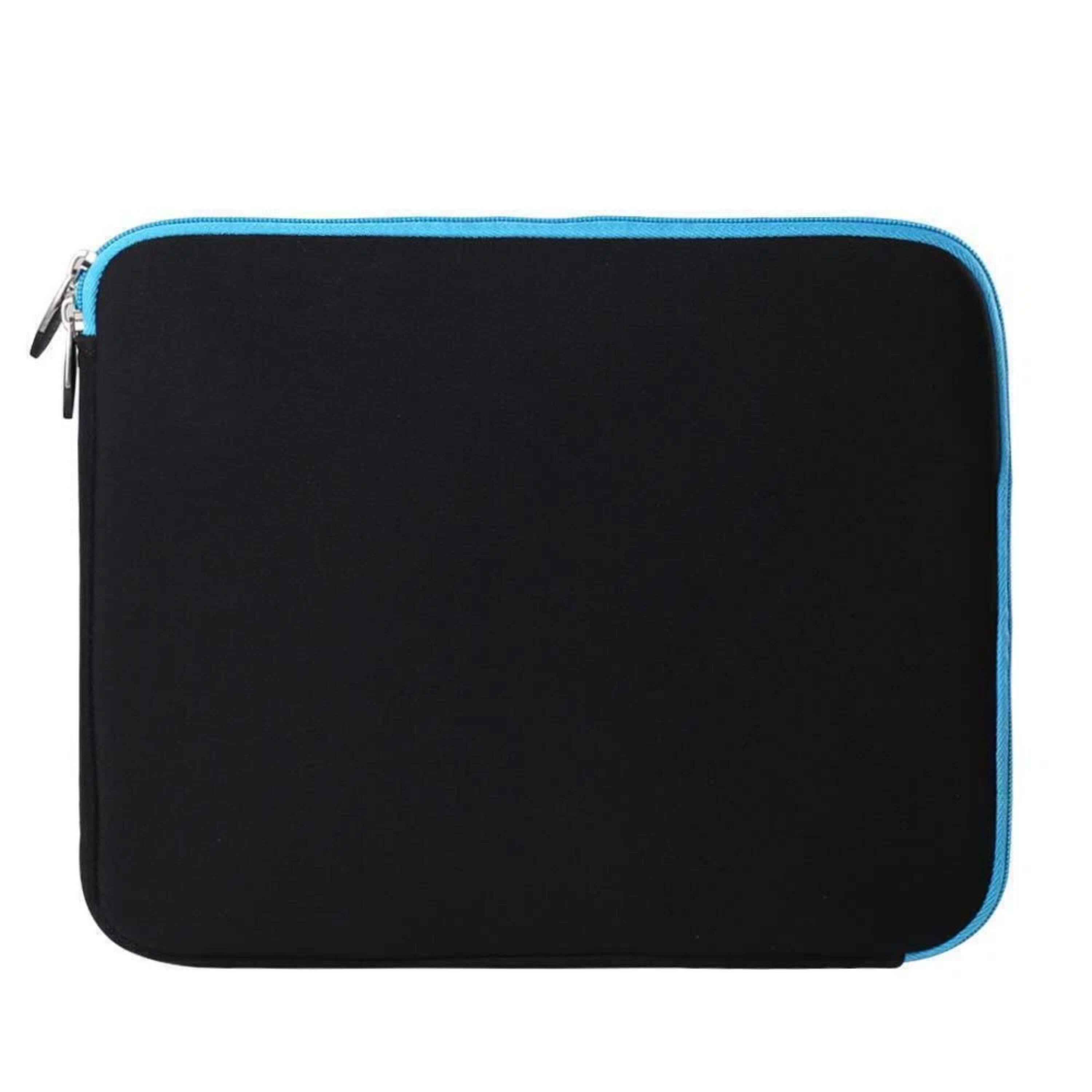 Angle. Kitcheniva - Neoprene Tablet Sleeve Pouch Bag Case For 12" iPad Black/Blue - Black/Blue.
