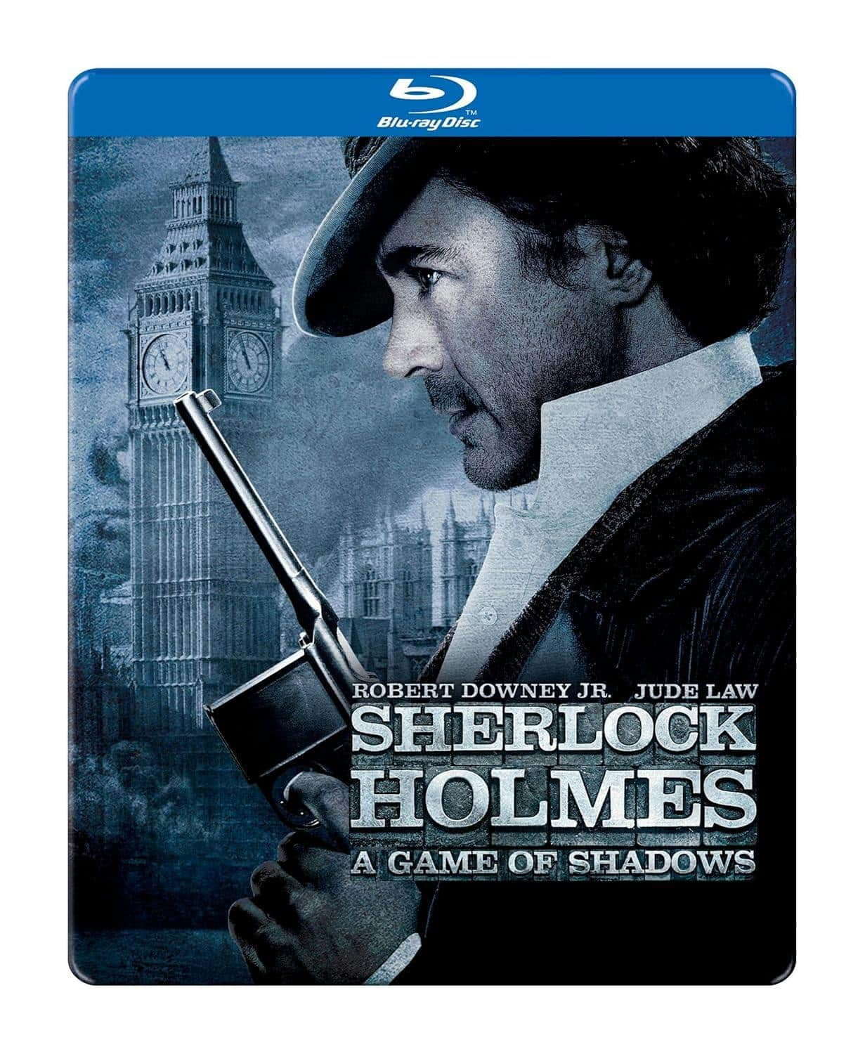 Sherlock Holmes: A Game of Shadows (Steelbook) [Blu-ray]
