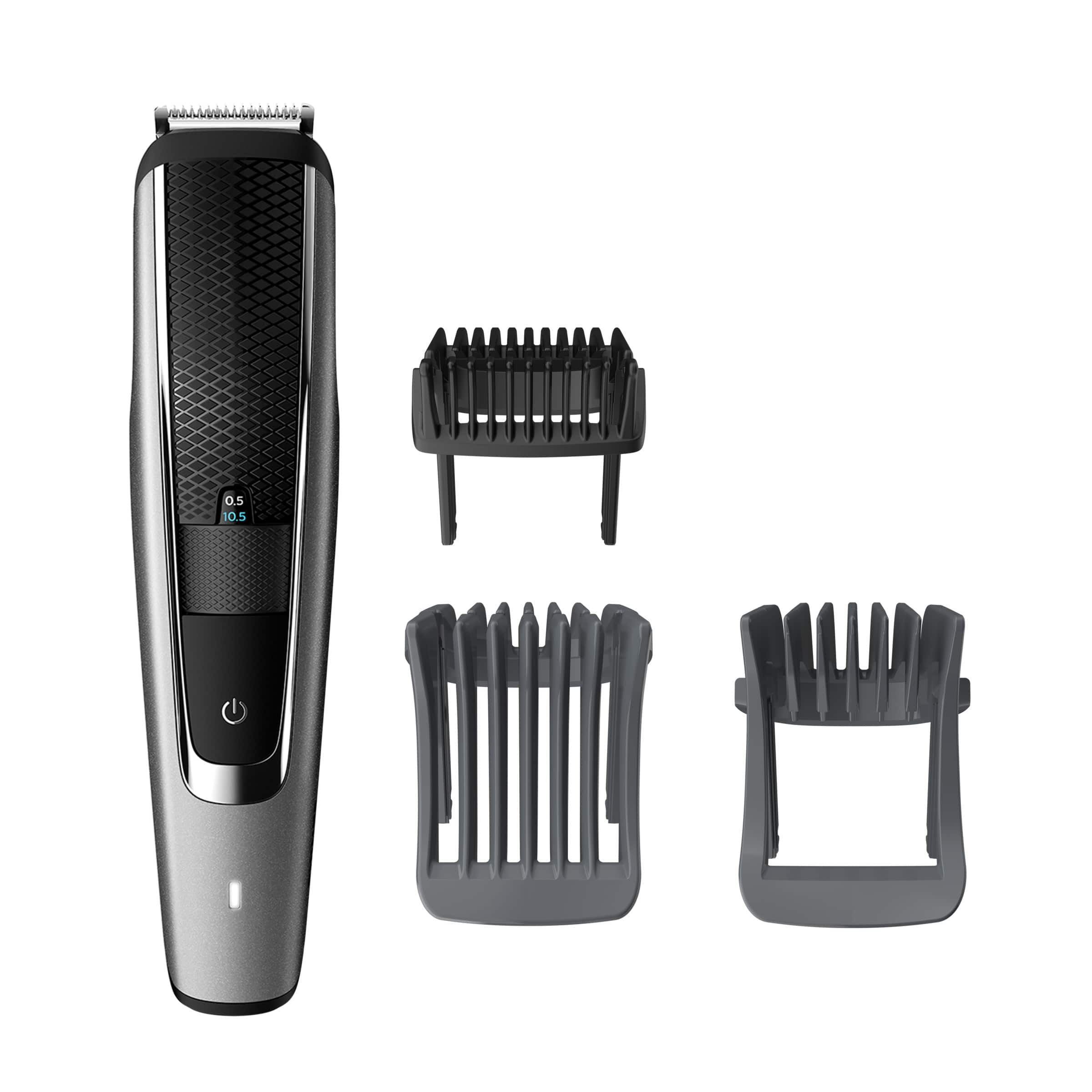 Philips Norelco Beard Trimmer and Hair Clipper Series 5000 Black And Silver  BT5502/40 - Best Buy