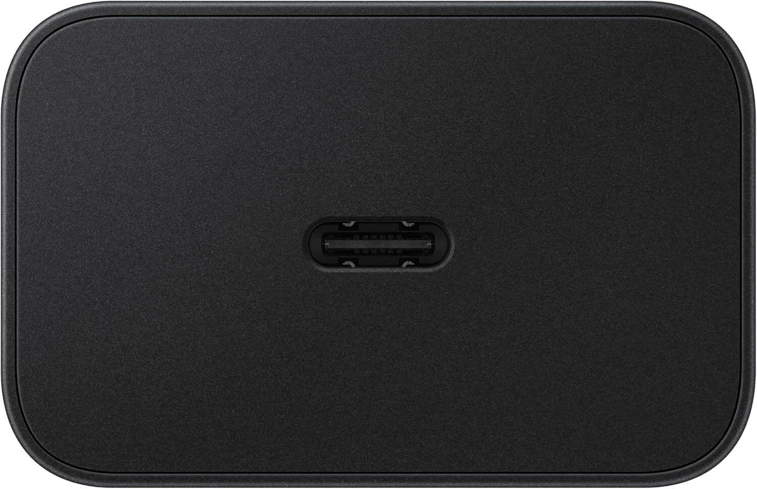 Back. Samsung - Samsung Original 45W Super Fast Wall Charger With USB-C Cable Great For Most Phones, Tablets & More - In Retail Box.