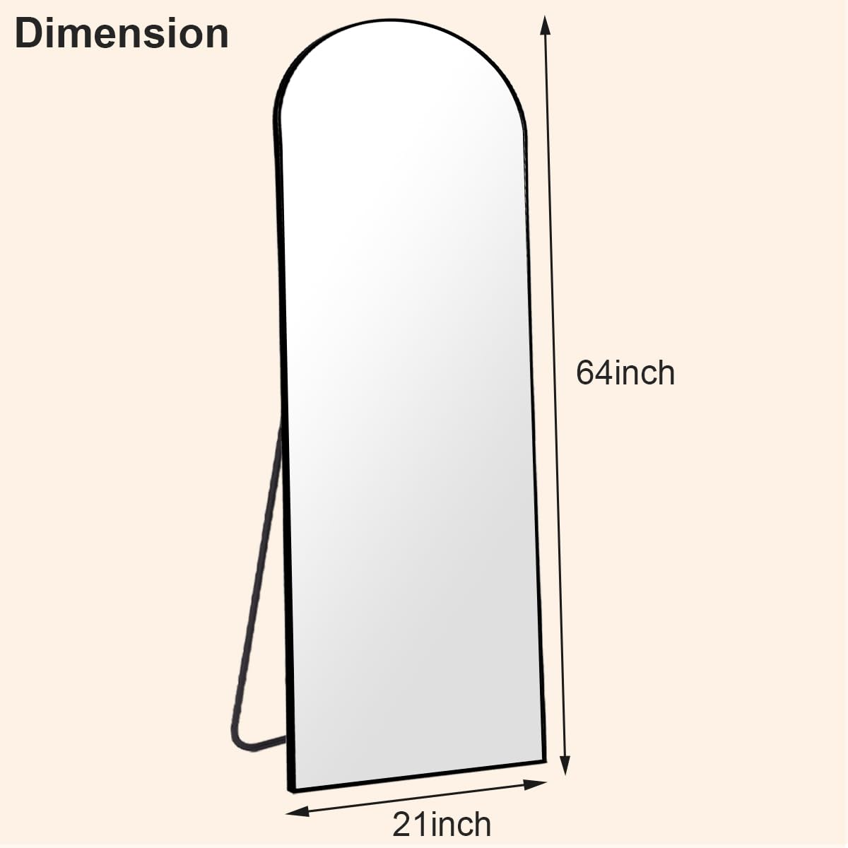 Dimension: 64 inch x 21 inch