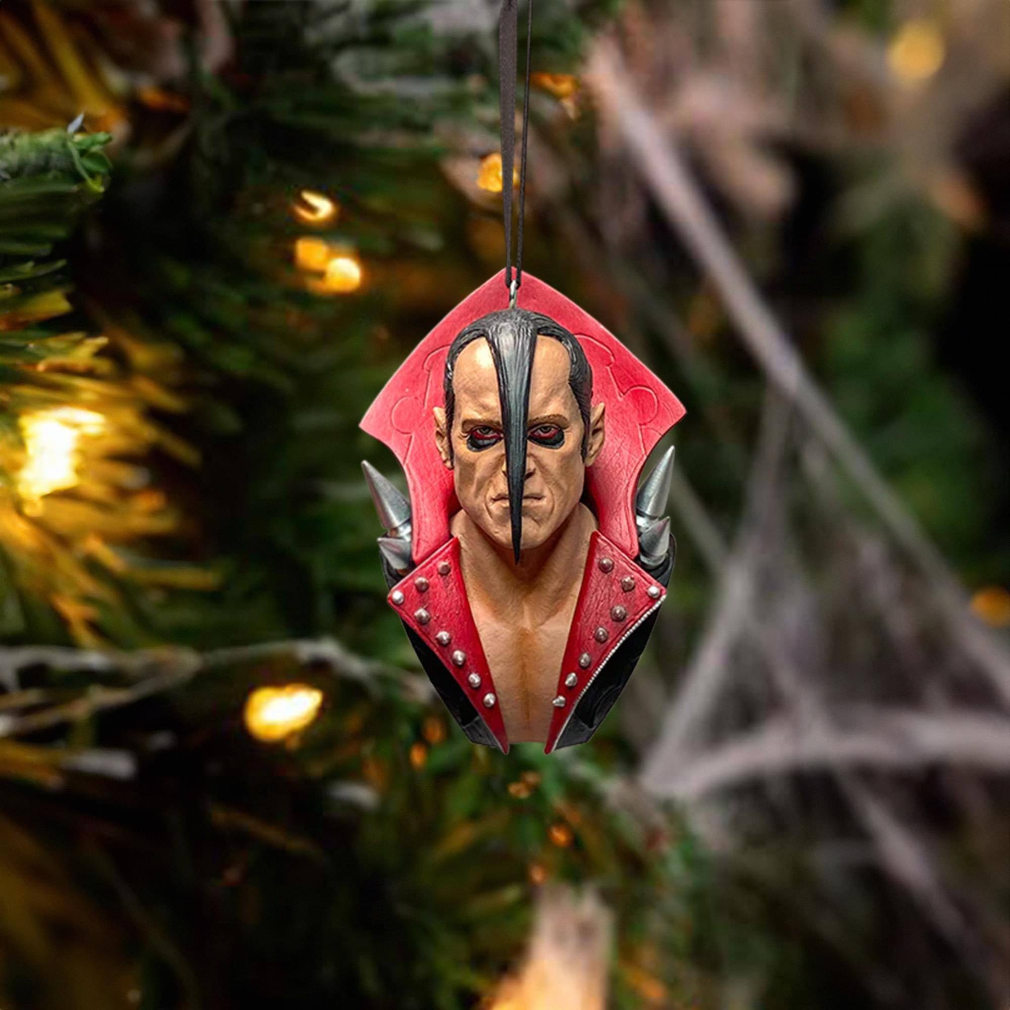 Alt View 10. Trick or Treat Studios - Misfits Holiday Horrors Ornament | Jerry Only - Red.