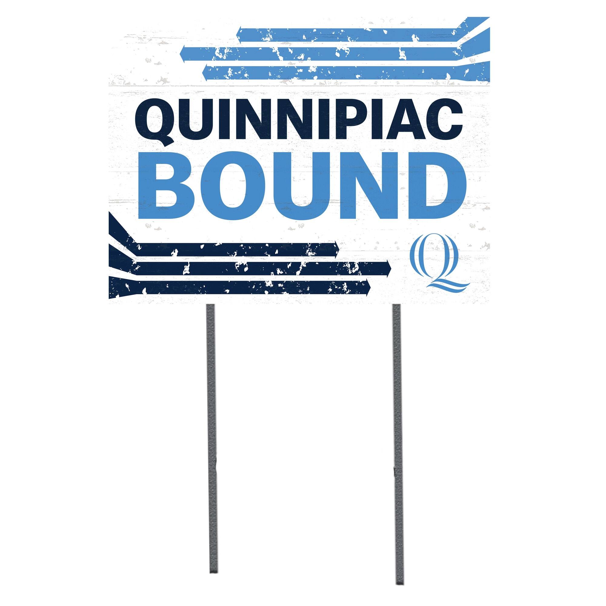Quinnipiac Bobcats 18" x 24" Team Yard Sign