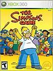 Front Detail. The Simpsons Game - Xbox 360.