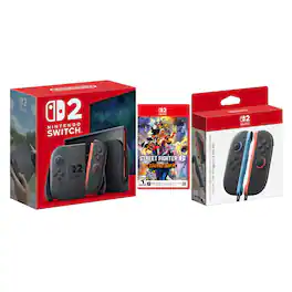 Switch 2 Console with Street Fighter 6 with Extra Joy-Cons Bundle - Nintendo Switch 2