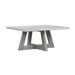 Carolina Chair & Table - Largo Grey Rectangular Coffee Table With Concrete Top - Gray
