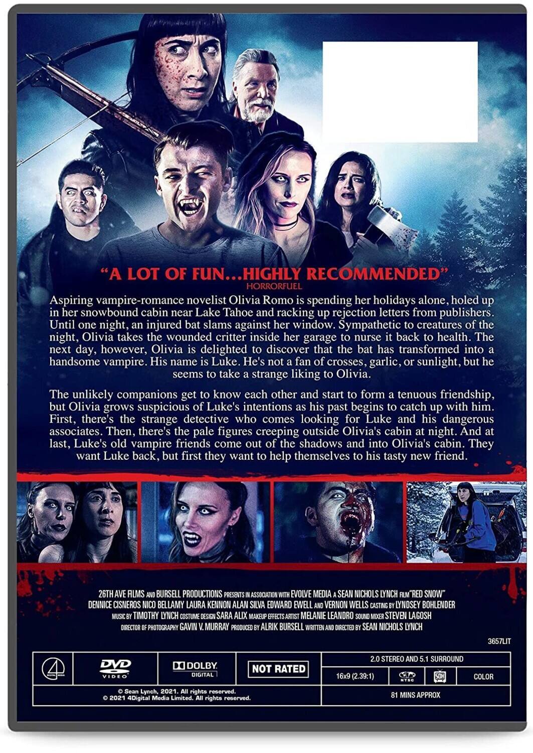 Alt View 1. Red Snow   - DVD.