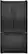 Front Standard. KitchenAid - 20.0 Cu. Ft. French Door Refrigerator - Black.