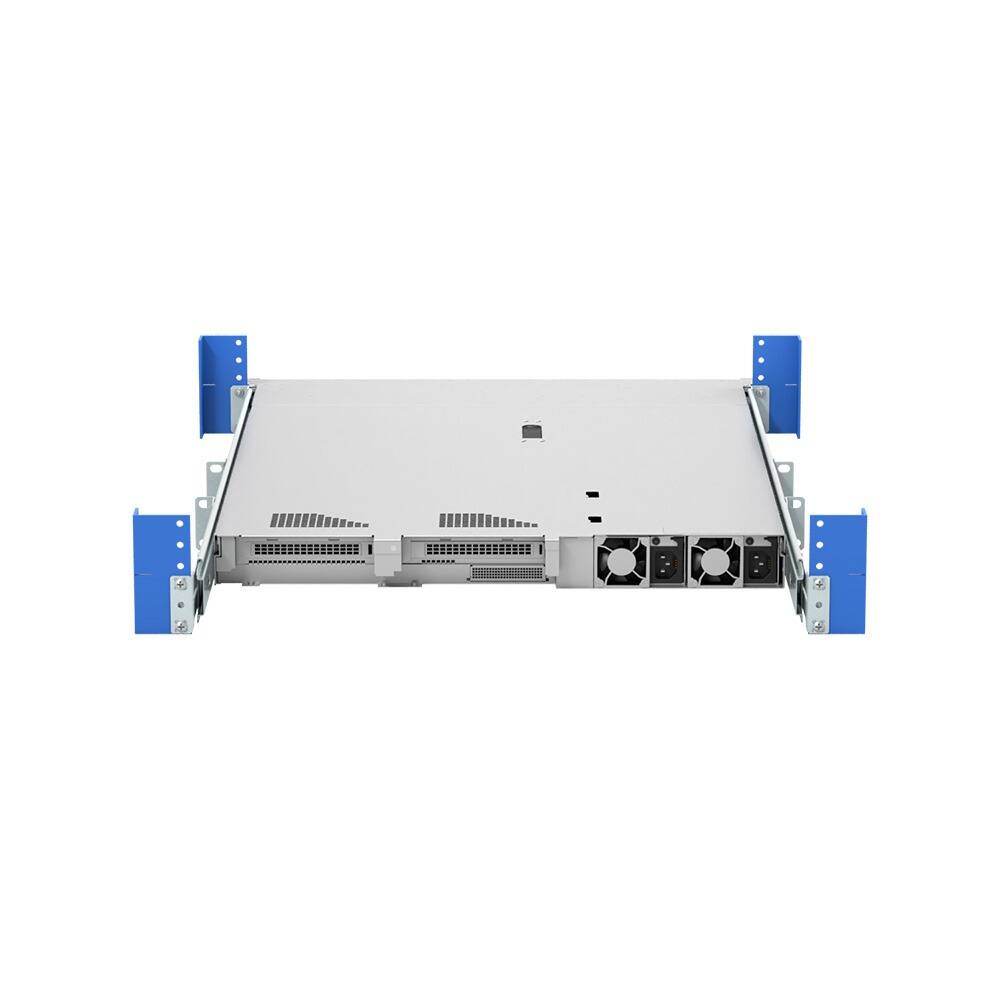 Alt View 6. RackSolutions - RackSolutions 1U Raven 100-A Rail for HPE - Black.