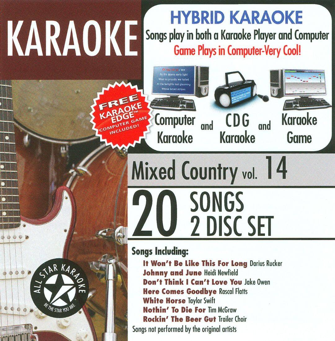 Best Buy All Star Karaoke Mixed Country, Vol. 14 [CD]