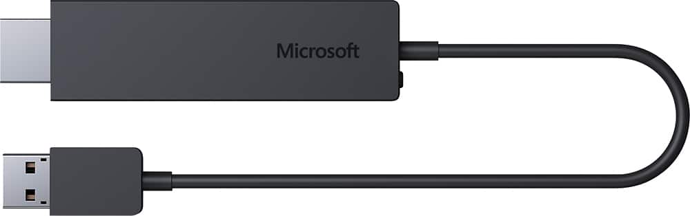Alt View 11. Microsoft - Wireless Display Adapter - Black.