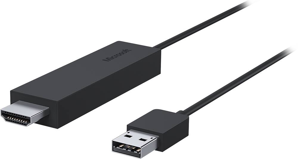 Alt View 12. Microsoft - Wireless Display Adapter - Black.